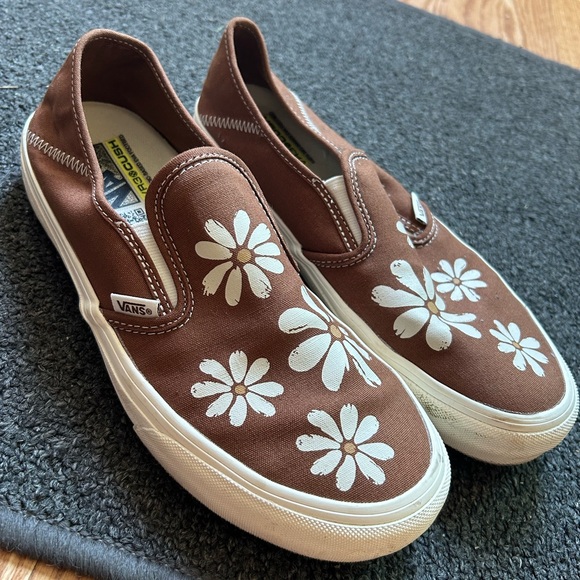 Vans Shoes - Womens brown floral vans